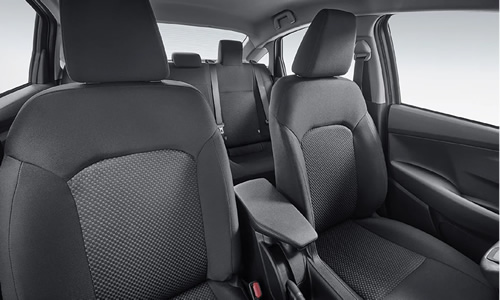 Asientos Toyota Yaris